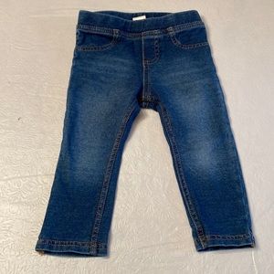 OshKosh Infant Girls Denim Jeggings - Size 12 mon